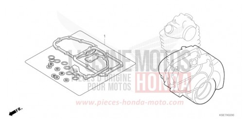 GASKET KIT B CRF150RBN de 2022